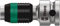 Wera Zyklop 8784 3/8 Zoll Vierkant Adapter, CrV-Stahl, Länge 44 mm