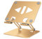 Aoviho Tablet Stand Holder for Desk Adjustable Tablet Holder, Foldable Aluminum Desktop Tablet Holder for iPad Samsung Galaxy Tabs Amazon Kindle Fire,All Tablets 4-12 inch, Gold