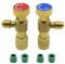 2 Piezas Refrigerante Válvula de Seguridad R410A R22 Válvula Carga Refrigerante para Válvulas Flujo Aire Acondicionado