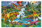 Bilderwelten Fototapete Kinderzimmer Dinosaurier im Urzeitgewitter 225 x 336 cm Vlies-Tapete XXL Smart Wandtapete Wanddekoration Kindertapete