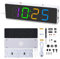 PEMENOL 4 Stellige Digitale DIY Uhr löt bausatz, Löt Üben Elektronik Wecker Bausatz RGB Bunte LED Digitaluhr mit Acrylgehäuse Praxis-Kit für Anfänger,Studenten und Heimwerker