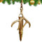 Kugel- Und Geweih-Weihnachtsbaumschmuck – 2023 Jagd-Weihnachtsbaumschmuck, Vintage-Hirschgeweih-Hängeanhänger Aus Metall, Rentierkopf-Weihnachtsbaumschmuck, Originelle Jagdgeschenke Für änner