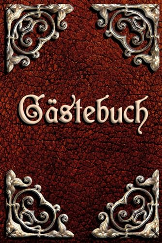 Gästebuch Hochzeit - edel in Lederoptik mit goldenen Buchecken - Rustikal aber stilvoll & romantisch gestaltet: SONDEREDITION Erinnerungsalbum - Euer hochwertiges Hochzeitsgästebuch zum Ausfüllen