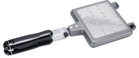 ABOOFAN molde para gofres gofrera antiadherente sandwichera fabricante de gofres asadera utensilios de cocina molde antiadherente para gofres fuego directo utensilios para hornear sartén