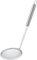 PNJB Stainless Steel Ultrafine Mesh Oil Skimmer, Strainer Colander, Spoon Filter Soup Strainer, Kitchen Tool, Colander Spoon Non-Slip with Long Handle, Lightweight Kitchen Tool (12cm)