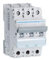 NGN316 Disjoncteur tripolaire Hager 16A - 6-10kA - courbe D - 3 modules - NGN - Bornes alignées à vis