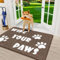 Enyhom Washable Door Mats Indoor 60 x 90 cm, Non Slip Entrance Mat Absorbent Shoes Catcher Mat Mud Dirt Trapper Dog Mats for Muddy Paws,Brown