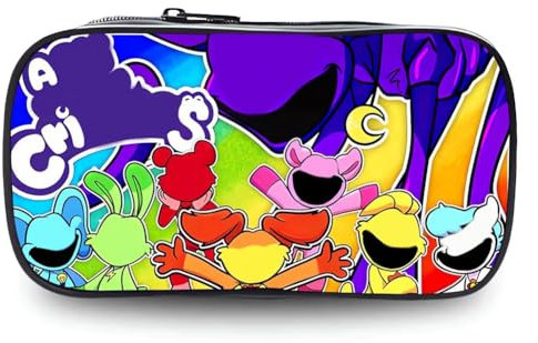 YCFAIIKG Astuccio Anime Astuccio Per Matite, Smiling 3D Matita Case, Astucci Per Bambini Scuola, Scuola Forniture per Ufficio per Studenti Ragazza Ragazzo