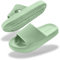 SCHLAPPY™ Original Badeschuhe für Damen&Herren, Badelatschen&Wolkenschuhe 100% Plastikfrei, Wasserfest&Rutschfest (Mint, EU Schuhgrößensystem, Erwachsene, Numerisch (von/bis), M, 36, 37)