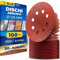S&R Klett Schleifpapier Set 125 mm, Meister, 8 Löcher, 100 St. in Körnung P120, Schleifblätter, Schleifscheiben für Exzenterschleifer, Klettschleifpapier, zuverlässige Haftung am Schleifteller