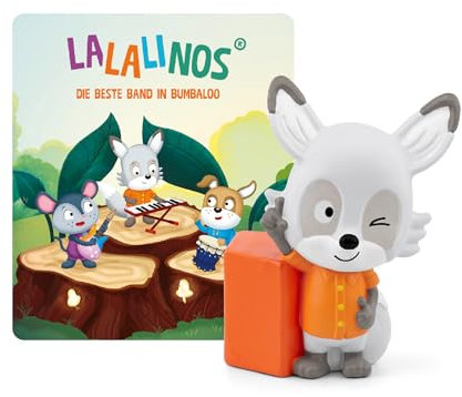 tonies Hörfigur für Toniebox, Lalalinos – Die Beste Band in Bumbaloo, Hörspiel mit Liedern für Kinder ab 3 Jahren, Spielzeit ca. 45 Minuten