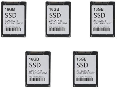 YiNLuax Disque dur SSD 2,5 III 16 Go SSD interne standard interne 1 To SSD de bureau SATA3 16 Go