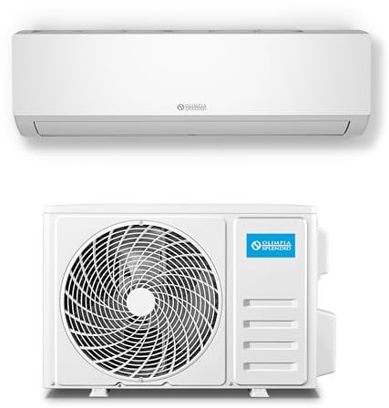 Olimpia Splendid, Mystral S1 E 24 Climatizzatore 24000 BTU / h Monosplit Inverter, Gas R32, Classe A++, Funzione Raffrescamento, Riscaldamento, Deumidificazione e Ventilazione, Wifi Integrato