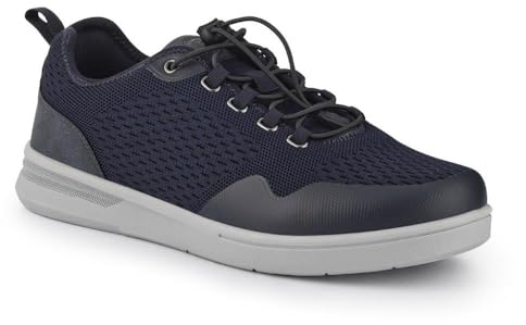 Pavers Mens Bungee-Laced Memory Foam Shoes | Spring Summer Collection | Lace Up | Memory Foam Insole