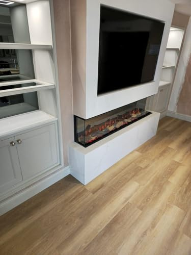 Premium Rigid Core SPC Vinyl Click Flooring, 6.5mm Wood Effect Planks with Integrated IXPE Underlay, Waterproof and Scratch Resistant, 1.75m² per Pack (Bardolino Oak)