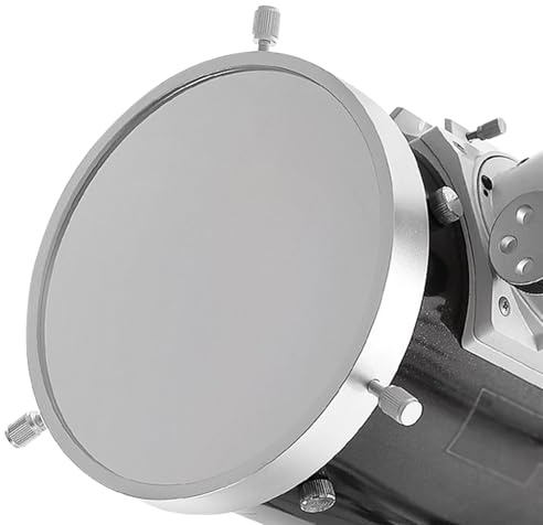 Filtro solare telescopico in speciale pellicola composita – Filtro per obiettivo sicuro osservazione del sole | Accessori fotografi e hobbistonomi, ideale per osservazioni diurne
