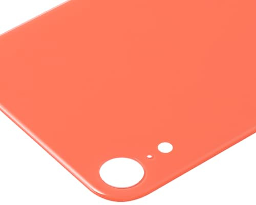 Mobile TM Compatibile con vetro posteriore per iPhone XR - senza logo - Ampia fotocamera Hole - Corallo