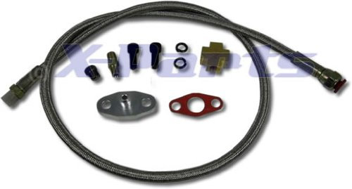 Öl-Zulauf Turbolader Leitung Set für Garrett GT25 GT28 GT30 GT35