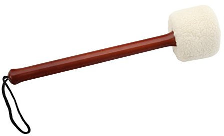 XDrum MBD1-S Konzert Schlägel für große Trommel weich (Drumschlägel, Trommelstock, Konzertschlägel für große Trommel, Länge: 38cm, Kopfdurchmesser: 8cm)