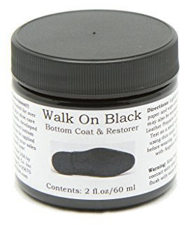 Angelus Brand Walk on Black - Paint for Shoe Soles - 2oz by Angelus Brand