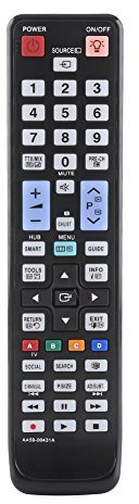 Zerone Smart TV Fernbedienung f¨¹r AA59-00431A, Ersatz Universal Fernbedienung AA59-00431A f¨¹r Smart LED LCD TV, Fernsehen, Video und Heimaudio