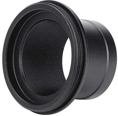 VBESTLIFE Adattatore per telescopio, da 1,25 Pollici / 31,7 mm a T2 / 1,25 Pollici per l'inserimento dell'oculare allo Strumento Adattatore per telescopio M42 Prime Telescope