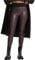Urban Classics Damen Ladies Faux Leather High Waist Leggings Redwine, L