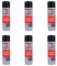 Tetrosyl ATS013 Trade Spray Paint Satin Black 500ml x 6