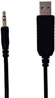 DSD TECH USB a 3.5mm 3.3V TTL Cable con interfaz de audio Jack 6FT