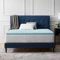 LUCID Matratzen Topper – 5 cm Gel Memory Foam Matratzenauflage, ergonomisch gewellt & atmungsaktiv, Oeko-Tex, 120x190 cm