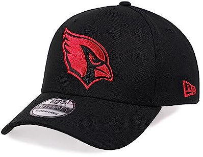 New Era Arizona Cardinals Black and Red Edition 39Thirty Stretch Cap - NFL Kappe (M-L)