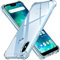 ivoler Funda para Xiaomi Mi A2 Lite, Carcasa Protectora Antigolpes Transparente con Cojín Esquina Parachoques, Suave TPU Silicona Caso Delgada Anti-Choques Case