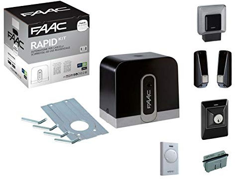 105083 C721 Kit 24 V FAAC Automatisation du moteur portail coulissant motoréducteur