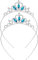 Molain 2 Stück Prinzessin Krone Tiara, Mädchen Stirnband Haarband Tiara Strass Kristall Perle Kopf Krone für Frauen Mädchen Hochzeit Abschlussball Party (Stil B)