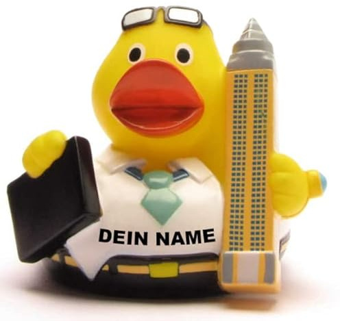 Badeente - personalisierbar (Frankfurt Ente)