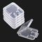 Custodia Schede SD,20 PCS Trasparente Porta per Schede di Memoria in Plastica, Astuccio Plastica per Micro SD TF SIM e CF Carte …