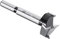 Kozelo Forstner Drill Bit - [35mm] Tungsten Carbide Auger Opener for Wood Furniture Hinge Woodworking Use, Round Shank, Black