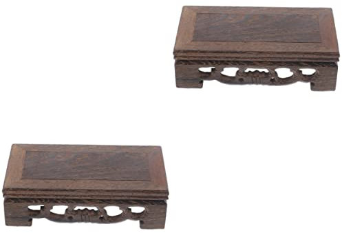 HOMSFOU 2 Stück Retro-Riser Orientalische Vintage-Flasche Heimstil Mini-Rustikale Seifenstatue Organizer Dekorative Buddha-Tee-Ornamente Bonsai-Desktop-Dekoration Für Den