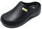 JOMIX Zuecos Sanitarios Hombre con Plantillas Extraíbles Zuecos Hombre Trabajo Hospital Cocina Jardín Clogs Zapatillas Ortopédicas Hombre, Negro, 44 EU