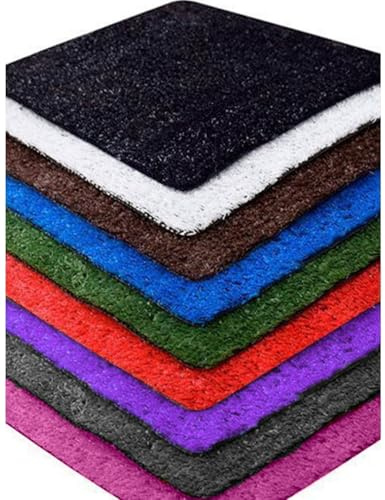 Jardin202 - Césped Artificial 7mm de Color para Exterior | Alta Densidad | 2 x 20 Metros : 40 m2 (Azul)