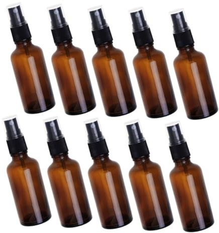 MUSISALY 10pièces Flacon Spray Rechargeable De Parfum De Bouteilles Miniatures Pour Voyager Pratique Et Étanche Sans Fuite Facile à Transporter