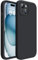 Miracase Silicone Case for iPhone 15 Case 6.1 inch,[Upgraded Each lens Protection][Anti-Slip and Silky-Soft Touch] Full-Body Shockproof Case with Anti-Scratch Microfiber Lining (Black)