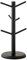 Eidoct 6 Hooks Coffee Cup Holder, Wooden Mug Rack Tree, Detachable Cup Holder, Coffee Tea Cup Organizer Hanger Holder, for Coffee Bar Accessories and Kitchen Home Organize Space-Saving, Black
