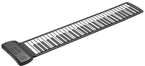 GREENADSCAPE Electronic 61 Keys Roll-up Piano Silicone Foldable Keyboard for Children's Music Education