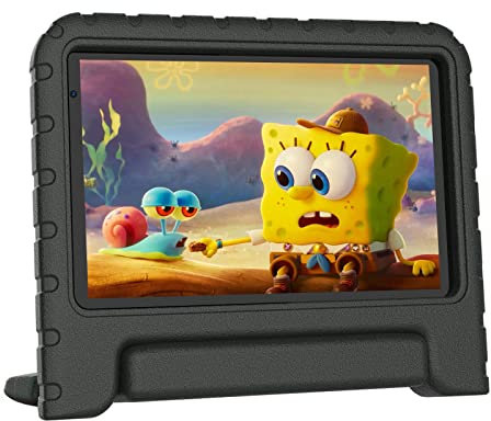 Tablet 7 Pollici 32 GB Octa-Core Tablet Android WiFi, GPS, Bluetooth, SD/TF 4-256 GB Espansione, Doppia Fotocamera 5+8 MP, 6000mAh, GMS Certified, con Custodia, Nero