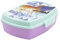 My sweety pop - Boîte à goûter La Reine Des Neiges - Lunch box - Pour enfant - Crèche - Maternelle - Ecole - Vacances - Repas - 17 cm - Idée Cadeau - Violet/Bleu