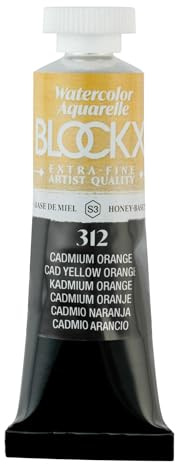 BLOCKX - 44312BXC - Opaque - Aquarelle Extra-fine - Cadmium Orange - PO20-15ml