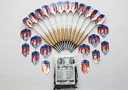 12 Dartpfeile Turnierpfeile WA von Empire®Dart mit Zubehör