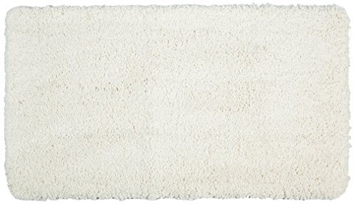 Kleine Wolke Trend Badteppich, 100% Polyester, Weiß, 70 x 120 cm