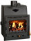 Einsatz Modern Multi Fuel Einbau Holzofen Kamin Ofen Prity cm